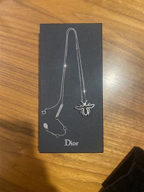 Dior Homme 3 Row Bee Necklace Eddie Period 